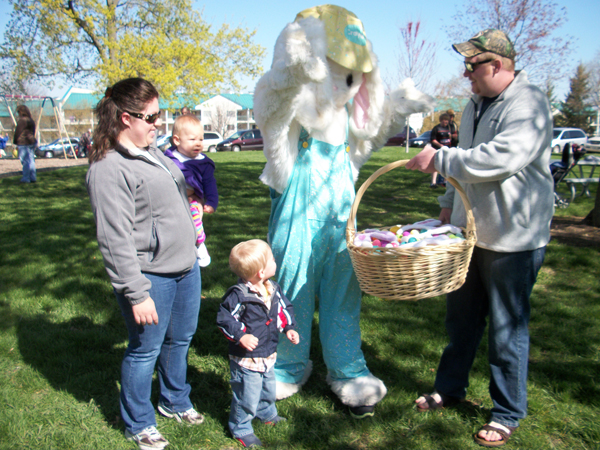 Easter Egg Hunt 2012 Easter Bunny