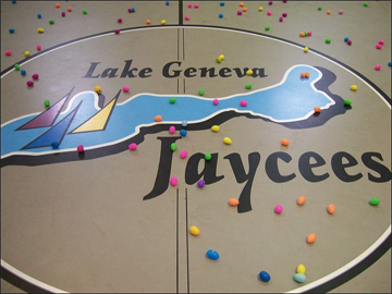 Lake Geneva Jaycees Gym Easter Egg Hunt 2008